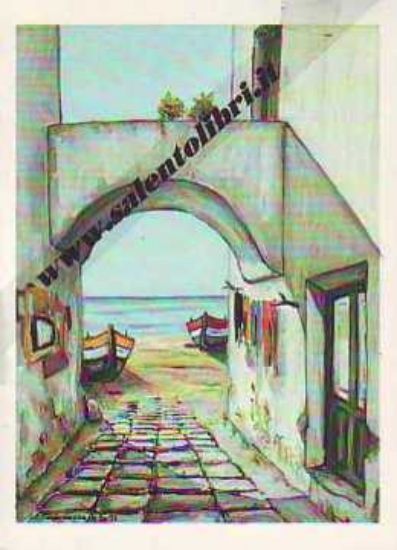 Immagine di CARTOLINA 11 X 16 QUADRO G. SCANDEREBECH - VICOLO DEL SALENTO