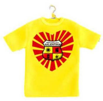 Visualizza i dettagli per Mini t-shirt con ventosa Immagine di Mini t-shirt con ventosa