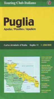Visualizza i dettagli per PUGLIA 1:200.000 CARTA STRADALE Immagine di PUGLIA 1:200.000 CARTA STRADALE