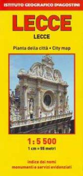 Visualizza i dettagli per LECCE 1:5.500 PIANTA DELLA CITTÀ Immagine di LECCE 1:5.500 PIANTA DELLA CITTÀ