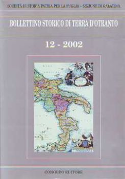 Visualizza i dettagli per Bollettino storico di Terra d'Otranto. Numero 12-2002 Immagine di Bollettino storico di Terra d'Otranto. Numero 12-2002