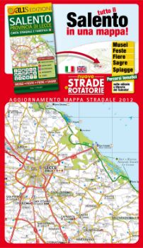 Visualizza i dettagli per Salento carta stradale e turistica. Provincia di Lecce carta stradale e turistica. Ediz. multilingue Immagine di Salento carta stradale e turistica. Provincia di Lecce carta stradale e turistica. Ediz. multilingue