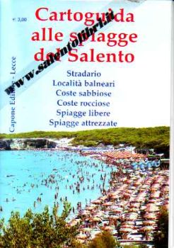 Visualizza i dettagli per Cartoguida alle spiagge del Salento (piegata) Immagine di Cartoguida alle spiagge del Salento (piegata)