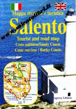 Visualizza i dettagli per Salento Mappa Stradale e Turistica Immagine di Salento Mappa Stradale e Turistica