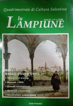 Visualizza i dettagli per Lu Lampiune Quadrimestrale di Cultura Salentina Anno 15 n°3 Dicembre 1999 Immagine di Lu Lampiune Quadrimestrale di Cultura Salentina Anno 15 n°3 Dicembre 1999