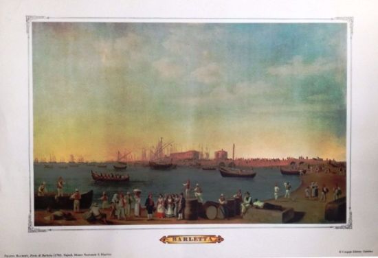 Immagine di Porto di Barletta 1790 (Filippo Hackert)