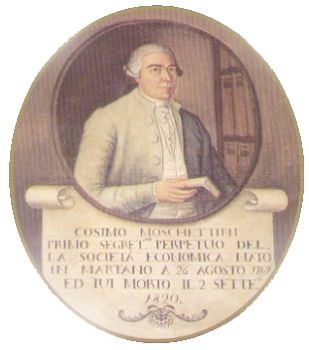 Visualizza i dettagli per COSIMO MOSCHETTINI (1747-1820). PROFILO BIOGRAFICO E SCRITTI DI «RUSTICA OLEARIA ECONOMIA» Immagine di COSIMO MOSCHETTINI (1747-1820). PROFILO BIOGRAFICO E SCRITTI DI «RUSTICA OLEARIA ECONOMIA»