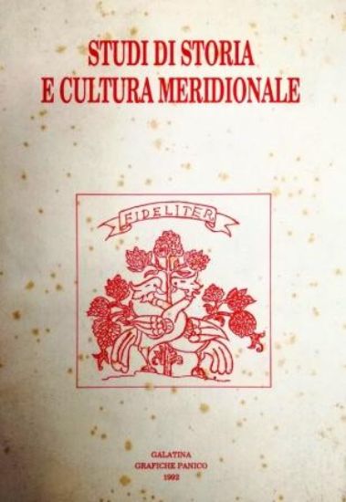 Immagine di STUDI DI STORIA E CULTURA MERIDIONALE