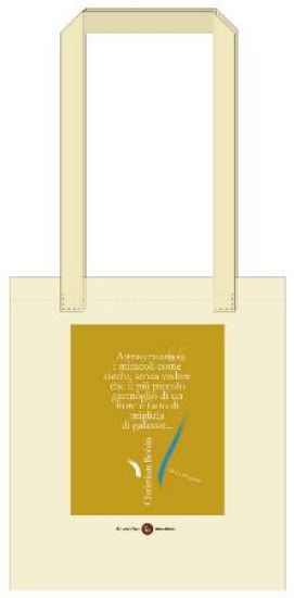 Immagine di SHOPPING BAG "ATTRAVERSIAMO I MIRACOLI COME CIECHI" DI CHRISTIAN BOBIN