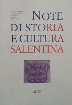 Visualizza i dettagli per NOTE DI STORIA E CULTURA SALENTINA. VOL. 11 - 1998 / 1999 Immagine di NOTE DI STORIA E CULTURA SALENTINA. VOL. 11 - 1998 / 1999