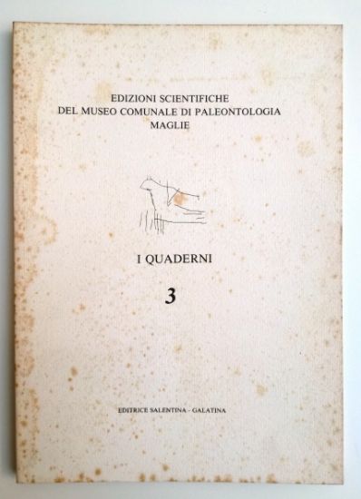 Immagine di I QUADERNI 3 - EDIZIONI SCIENTIFICHE DEL MUSEO DI PALEONTOLOGIA MAGLIE