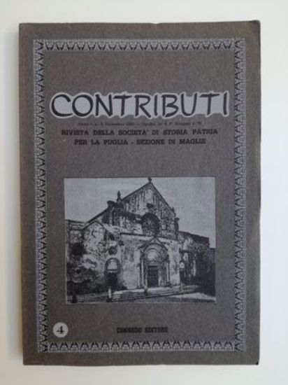 Immagine di CONTRIBUTI N°4/1982 - RIVISTA TRIMESTRALE