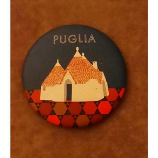 Immagine di PUGLIA  - MAGNETE ROTONDO 004