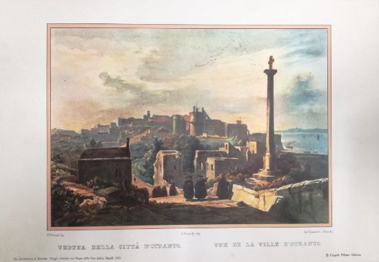 Immagine di VEDUTA DELLA CITTA` D`OTRANTO 1820