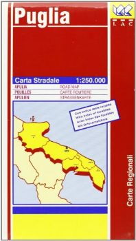 Visualizza i dettagli per PUGLIA 1:250 000 CARTA Immagine di PUGLIA 1:250 000 CARTA