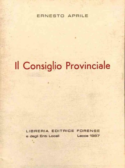 Immagine di IL CONSIGLIO PROVINCIALE