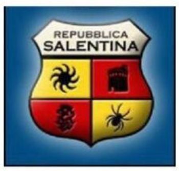 Visualizza i dettagli per Adesivo Repubblica Salentina 4x4 da targa Immagine di Adesivo Repubblica Salentina 4x4 da targa