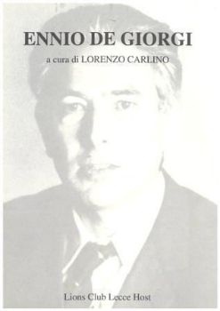 Visualizza i dettagli per ENNIO DE GIORGI Immagine di ENNIO DE GIORGI
