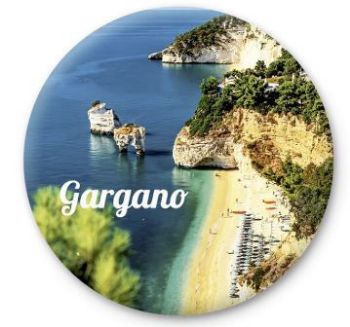 Visualizza i dettagli per GARGANO - MAGNETE ROTONDO 359 Immagine di GARGANO - MAGNETE ROTONDO 359