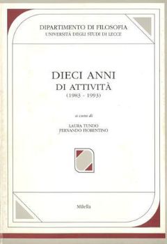 Visualizza i dettagli per DIECI ANNI DI ATTIVITA` 1983 - 1993 Immagine di DIECI ANNI DI ATTIVITA` 1983 - 1993