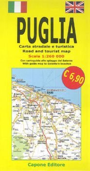 Visualizza i dettagli per PUGLIA. CARTA STRADALE E GUIDA TURISTICA. CON CARTOGUIDA ALLE SPIAGGE DEL SALENTO 1:260.000. EDI... Immagine di PUGLIA. CARTA STRADALE E GUIDA TURISTICA. CON CARTOGUIDA ALLE SPIAGGE DEL SALENTO 1:260.000. EDI...