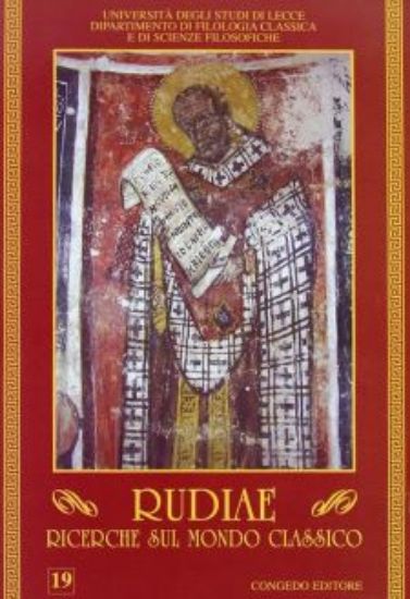 Immagine di RUDIAE. RICERCHE SUL MONDO CLASSICO - VOLUME 19