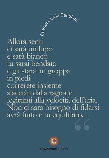 Immagine di ALLORA SENTI CI SARA' UN LUPO E TU SARAI BENDATA...