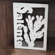 Immagine di REGGILIBRI IN METALLO SALENTO - FICO D'INDIA